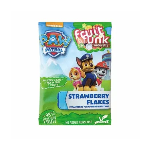Jeleuri din Fructe cu Capsuni Paw Patrol, 16 gr, FruitFunk