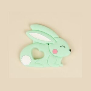 jucarie-dentitie-cartoon-rabbit-nordic-mint-little-prints-O32932-farmacia-morpheus Jucarie Dentitie Cartoon Rabbit Nordic Mint, Little Prints