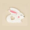 Jucarie Dentitie Cartoon Rabbit White, Little Prints