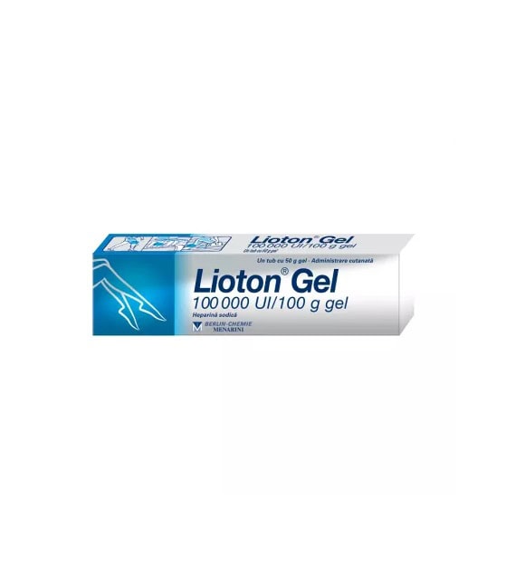 Lioton Gel, 100000 U.I./100 g, 50 g, Menarini