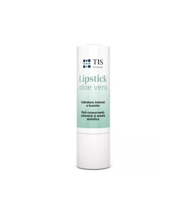 Lipstick cu Aloe Vera, 4 g, Tis Farmaceutic