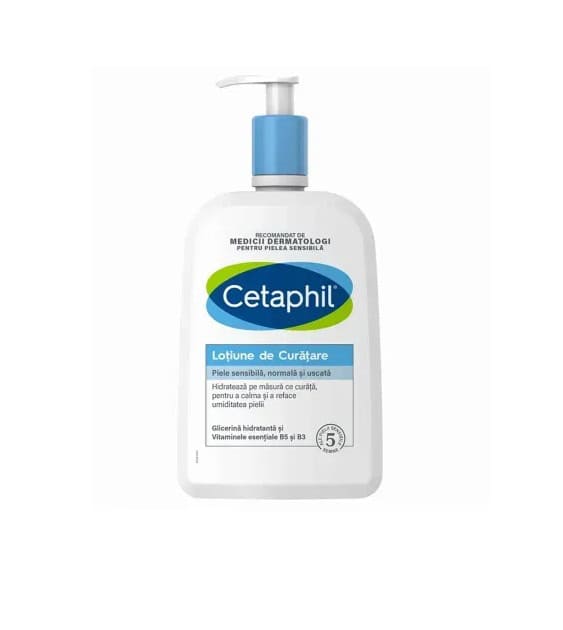 Lotiune de Curatare pentru Piele Sensibila si Uscata, 460 ml, Cetaphil