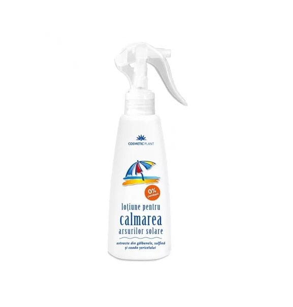 Lotiune pentru Calmarea Arsurilor Solare Sun, 200 ml, Cosmetic Plant