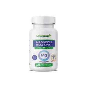 Magneziu Bisglicinat Premium, 60 Capsule Vegetale, Onedia
