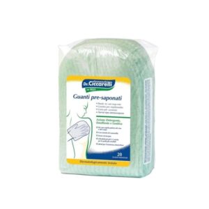 Manusi Presamponate pentru Spalarea Corpului, 20 Bucati, Dr. Ciccarelli