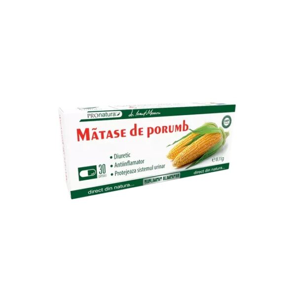 Matase de Porumb, 30 Capsule, Pro Natura