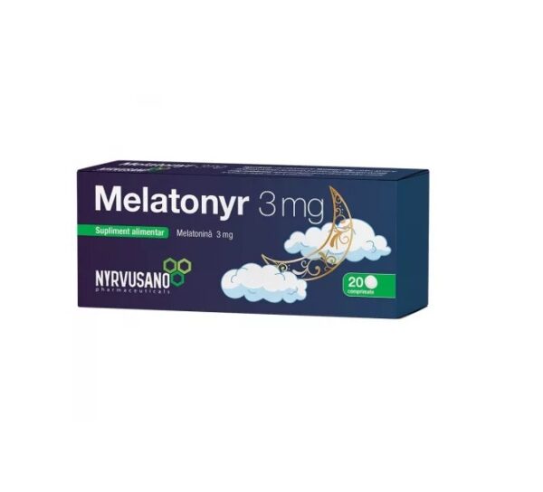melatonyr-3-mg-20-comprimate-nyrvusano-O39863-farmacia-morpheus Melatonyr 3 mg, 20 Comprimate, Nyrvusano