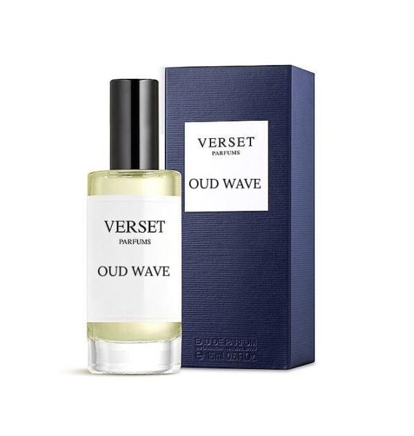 Oud Wave Apă de Parfum pentru Bărbați, 15ml, Verset