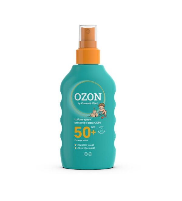 Ozon, Loțiune Spray Protecție Solară Copii, SPF 50+, Cosmetic Plant