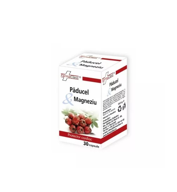 Paducel & Magneziu, 30 Capsule, FarmaClass