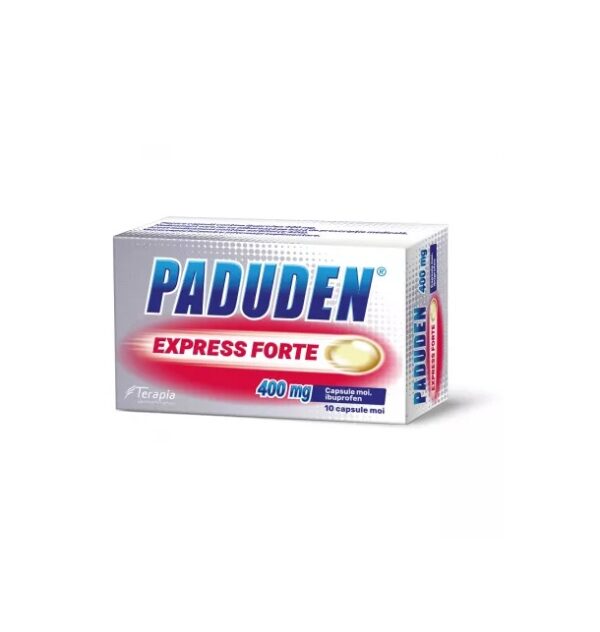 Paduden Express Forte, 400 mg, 10 Capsule Moi, Terapia