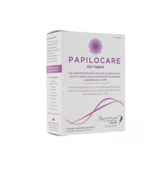 Papilocare Gel Vaginal, 7 Canule, Gedeon Richter