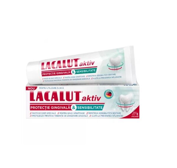 pasta-de-dinti-lacalut-aktiv-sensitivity-75-ml-theiss-naturwaren-O14845-farmacia-morpheus Pasta de Dinti Lacalut Aktiv Sensitivity, 75 ml, Theiss Naturwaren