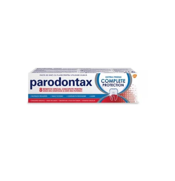 Pasta de Dinti Parodontax Complete Protection Extra Fresh, 75 ml, Haleon