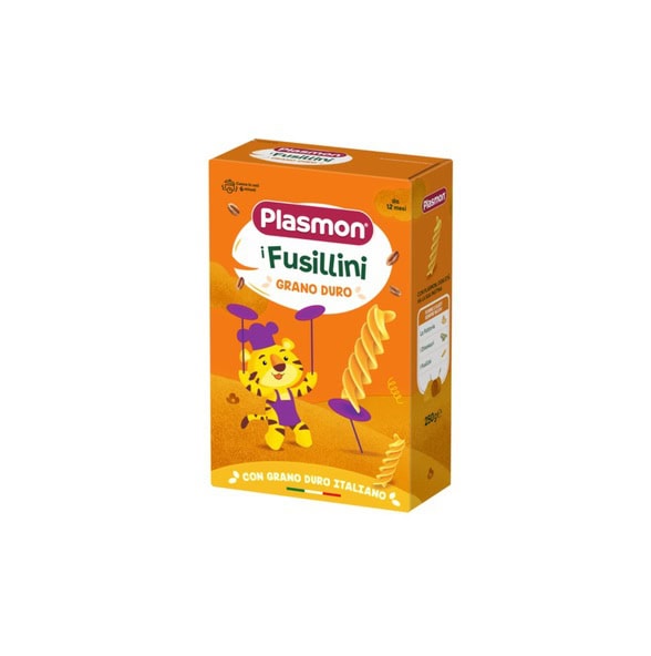Paste Fusilli Grau Dur, 250 g, Plasmon