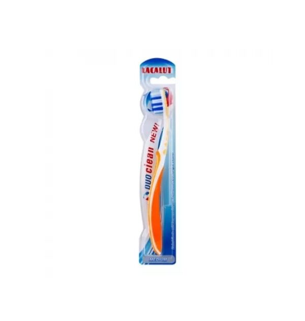 periuta-de-dinti-medium-duo-clean-lacalut-theiss-naturwaren-O04786-farmacia-morpheus Periuta de Dinti Medium Duo Clean Lacalut, Theiss Naturwaren