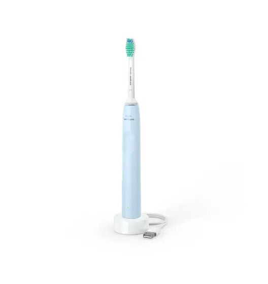 Periuta de Dinti Sonica Electrica Philips Sonicare 2100, Albastru, HX3651/12, Philips