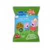 Pufuleti BIO cu Aroma de Coacaze Rosii si Adaos de Vitamina B1, Peppa Pig, 50 g, Fruitfunk