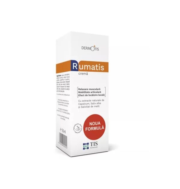 RumaTis Crema Relaxanta Dermotis, 50 ml, Tis Farmaceutic