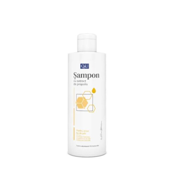 Sampon cu Extract de Propolis Q4U, 250 ml, Tis Farmaceutic