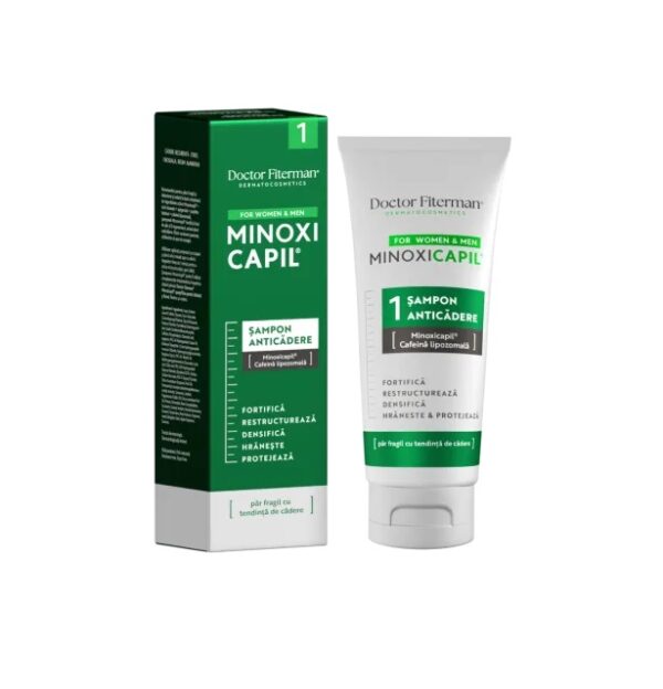 Sampon impotriva Caderii Parului Minoxicapil, 200 ml, Fiterman Pharma