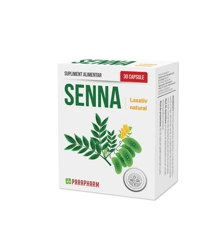 Senna Laxativ Natural, 30 Capsule, Parapharm