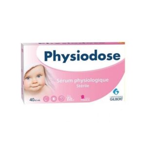 Ser de hidratare pentru bebeluși Physiodose, steril, soluție fiziologică naturală.