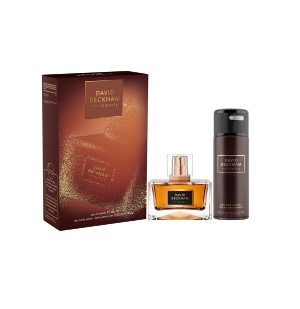 Set Cadou pentru Barbati, Instinct, Apa de Parfum 75ml si Deodorant Body Spray 150ml, David Beckham