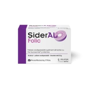 SiderAL Folic, 20 plicuri, Solacium
