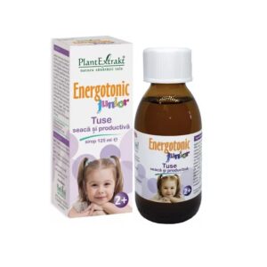Sirop Energotonic Junior Tuse, 125 ml, Plant Extrakt