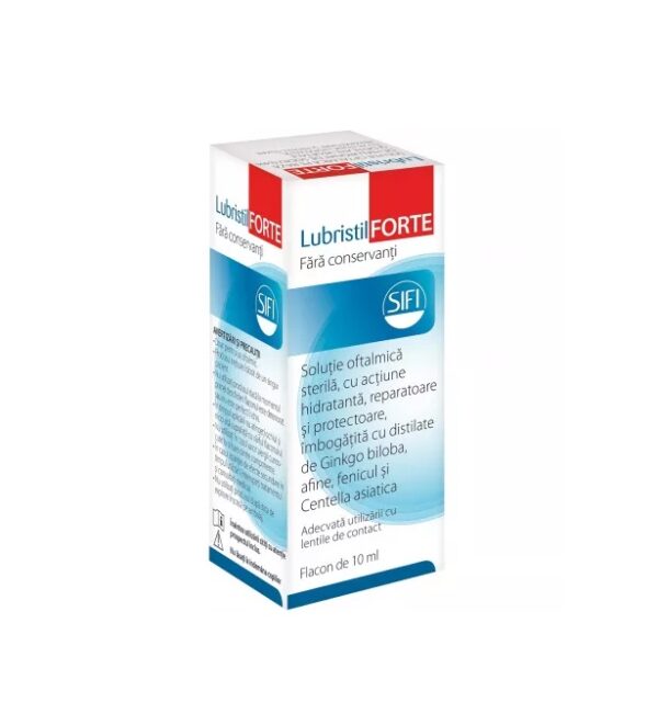 solutie-oftalmica-lubristil-forte-10-ml-sifi-O03622-farmacia-morpheus Solutie Oftalmica Lubristil Forte, 10 ml, SIFI