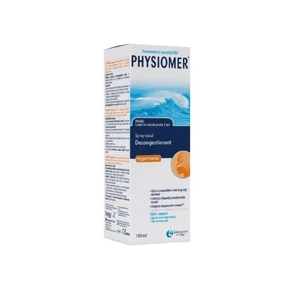 Spray Decongestionant Nazal Physiomer Hipertonic, 135ml, Omega Pharma