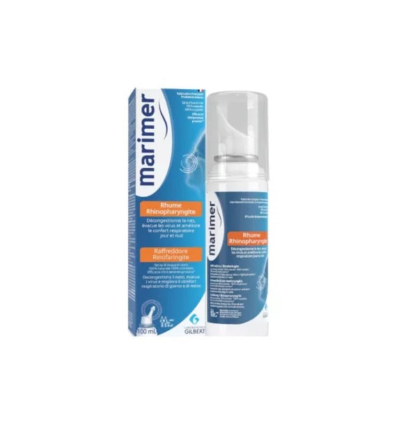 Spray Hipertonic pentru Nas Infundat, Sinuzita si Raceala, 100 ml, Marimer
