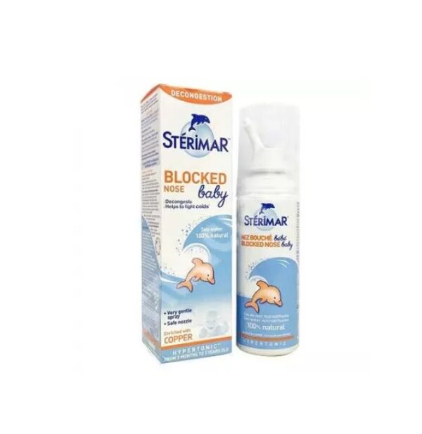 Spray Nazal Sterimar Cupru Hypertonic Bebe, 100 ml, Lab Fumouze