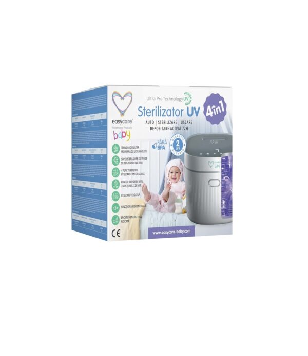 Sterilizator UV 4in1 cu Uscator, Capacitate 8 Litri, EasyCare