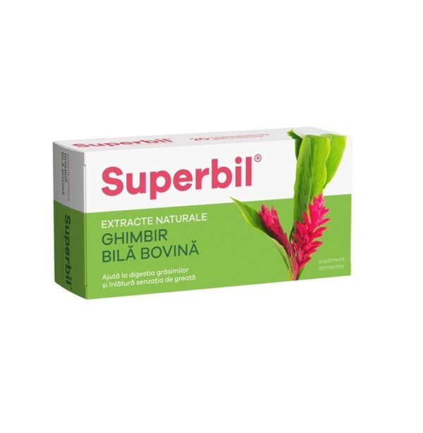 Superbil, 20 Comprimate Filmate Gastrorezistente, Fiterman Pharma