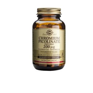 Supliment Alimentar Picolinat de Crom 200 mcg, 90 Capsule, Solgar
