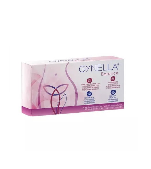 Supozitoare Vaginale Gynella Balance, 10 Bucati, Heaton