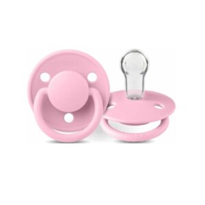 suzeta-de-lux-din-silicon-cu-tetina-rotunda-marime-universala-0-3-ani-baby-pink-bibs-O41028-farmacia-morpheus Suzeta De Lux din Silicon cu Tetina Rotunda Marime Universala (0-3 Ani) Baby Pink, BIBS