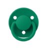 Suzeta De Lux din Silicon cu Tetina Rotunda Marime Universala (0-3 Ani) Evergreen, BIBS