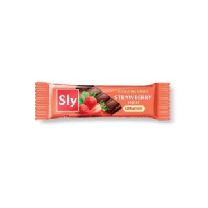 Tableta de Ciocolata cu Capsuni, 25g, Sly Nutricia