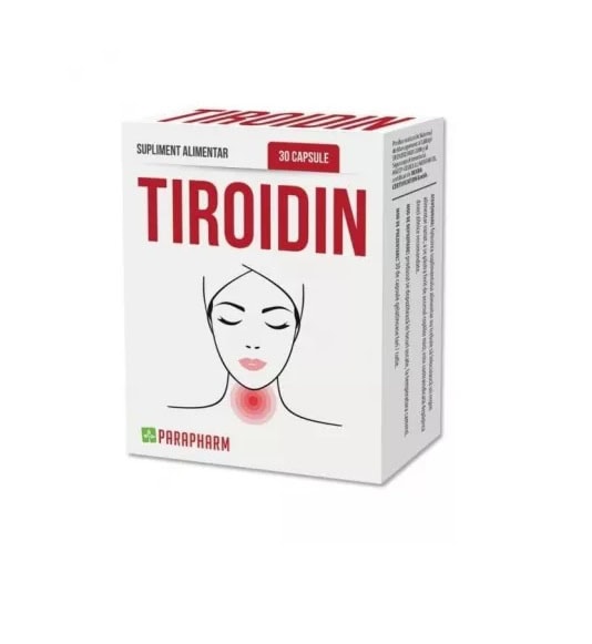Tiroidin, 30 Capsule, Parapharm