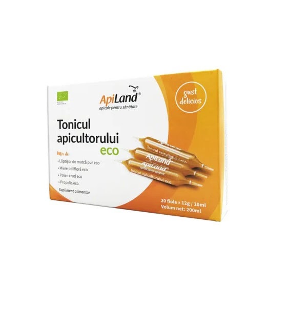 Tonicul Apicultorului Bio, 20 Fiole, Apiland