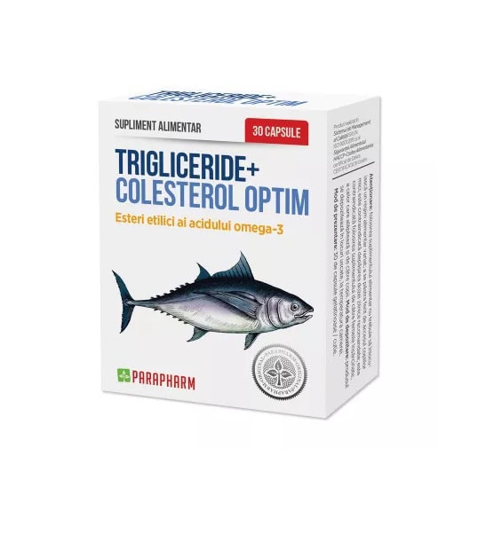 Trigliceride + Colesterol Optim, 30 Capsule, Parapharm