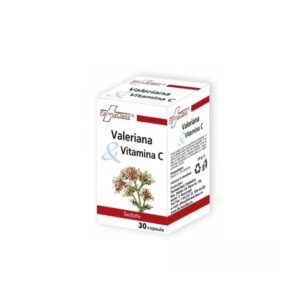 Valeriana si Vitamina C, 30 Capsule, FarmaClass
