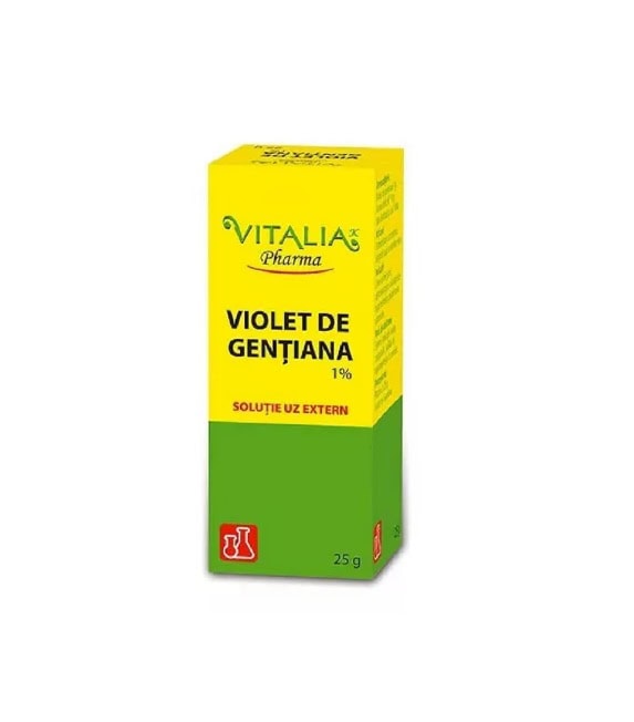 Violet de Gentiana, 1%, 25 g, Vitalia