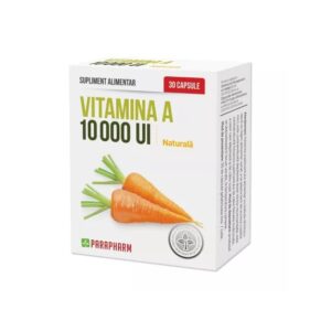 Vitamina A 10000 UI, 30 Capsule, Parapharm