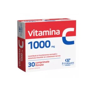 Vitamina C, 1000 mg, 30 Comprimate, Fiterman