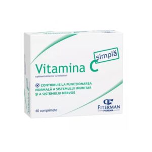 Vitamina C Simpla, 180 mg, 40 Comprimate de Supt, Fiterman