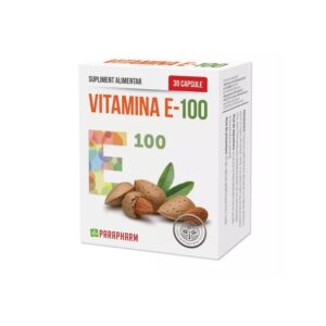 Vitamina E-100, 30 Capsule, Parapharm